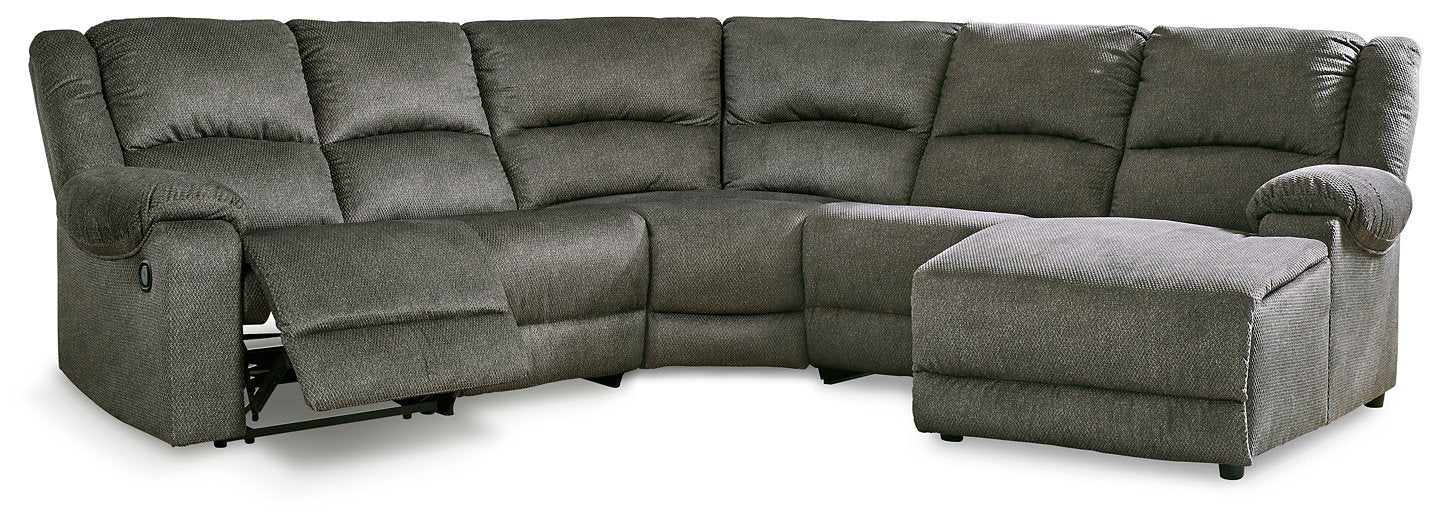 Benlocke Reclining Sectional with Chaise