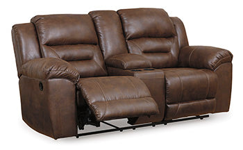 Stoneland Reclining Loveseat with Console