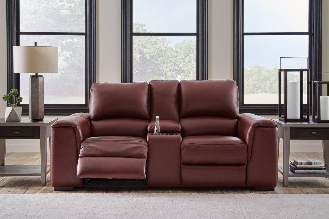 Alessandro Power Reclining Loveseat with Console