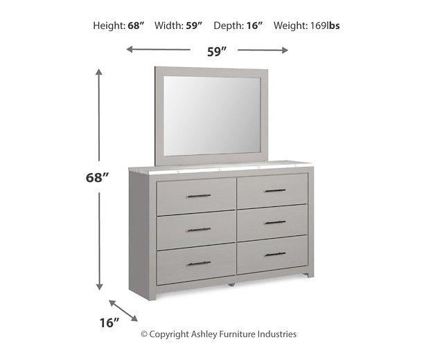 Cottonburg Dresser and Mirror