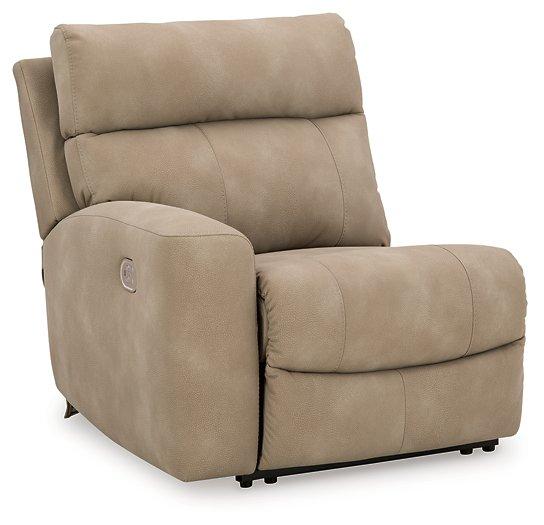 Next-Gen DuraPella Power Reclining Sectional Loveseat with Console