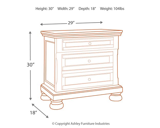 Flynnter Nightstand