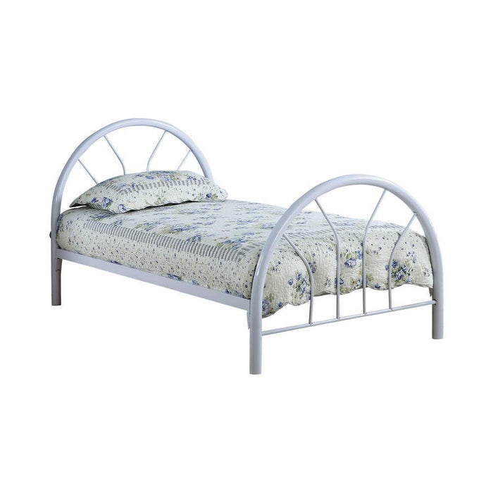 Marjorie Twin Platform Bed White