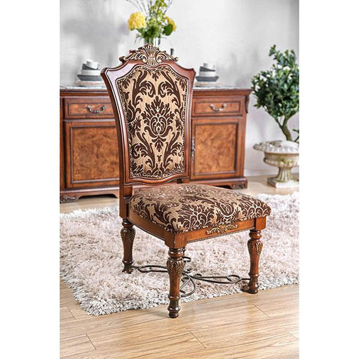 Lucie Brown Cherry Side Chair (2/CTN) image