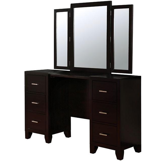 Enrico Espresso Vanity w/ Stool