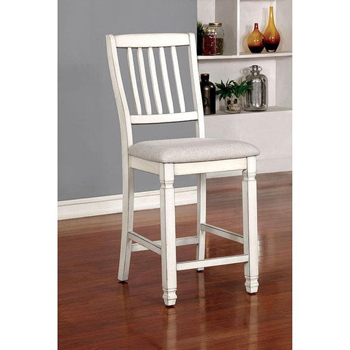 Kaliyah Antique White Counter Ht. Chair (2/CTN) image