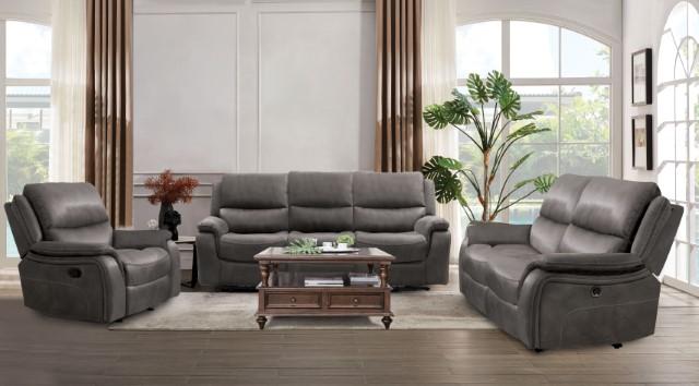 HENRICUS Loveseat, Dark Gray