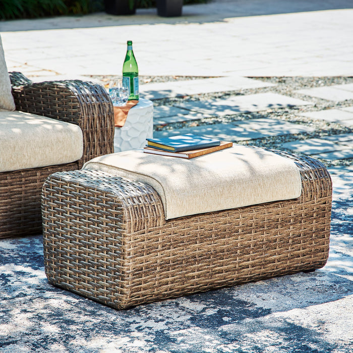 Sandy Bloom Outdoor Upholstery Set