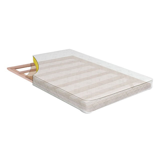 Daisy White 8" Bunkie Board Combo Mattress, Full