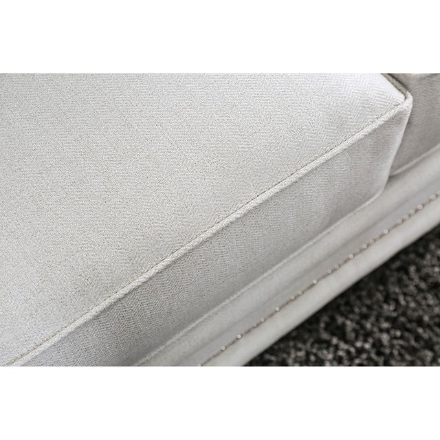 Ilse Off-White/Blue Sofa